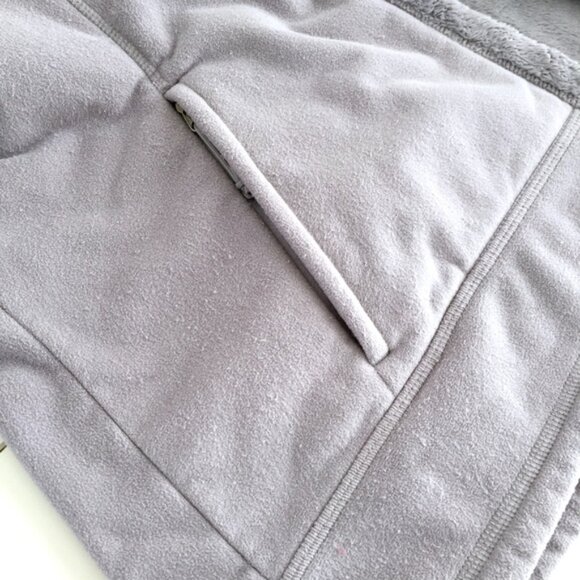 North Face Womens Fleece Jacket Lavender Large - Picture 6 of 8